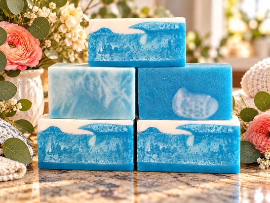 Aquamarine Glow — Goat Milk Luxury Soap Bar